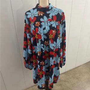 Floral Long Sleeve Dress